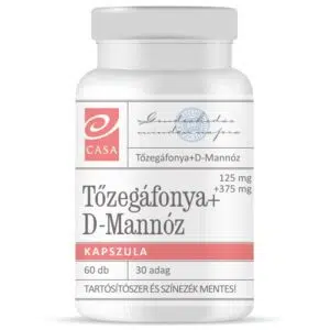 Casa Tőzegáfonya + D-Mannóz kapszula 60db