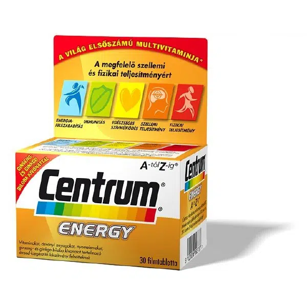 Centrum ENERGY A-Z filmtabletta 30db Centrum ENERGY A-Z filmtabletta 30db