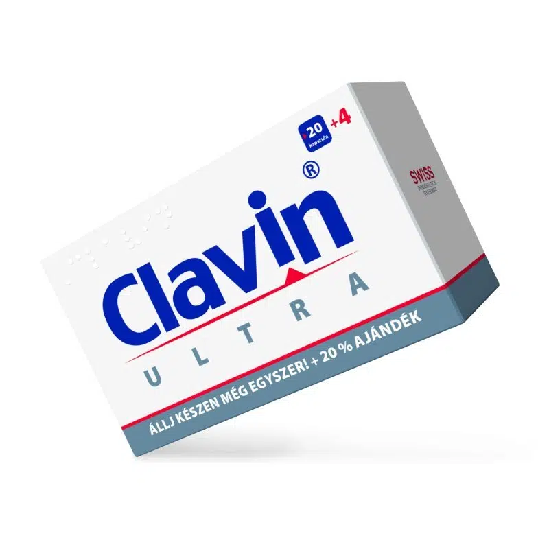 Clavin Ultra kapszula 20+4db Clavin Ultra kapszula 20+4db