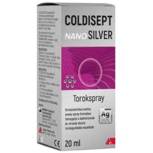Coldisept NanoSilver torokspray 20ml