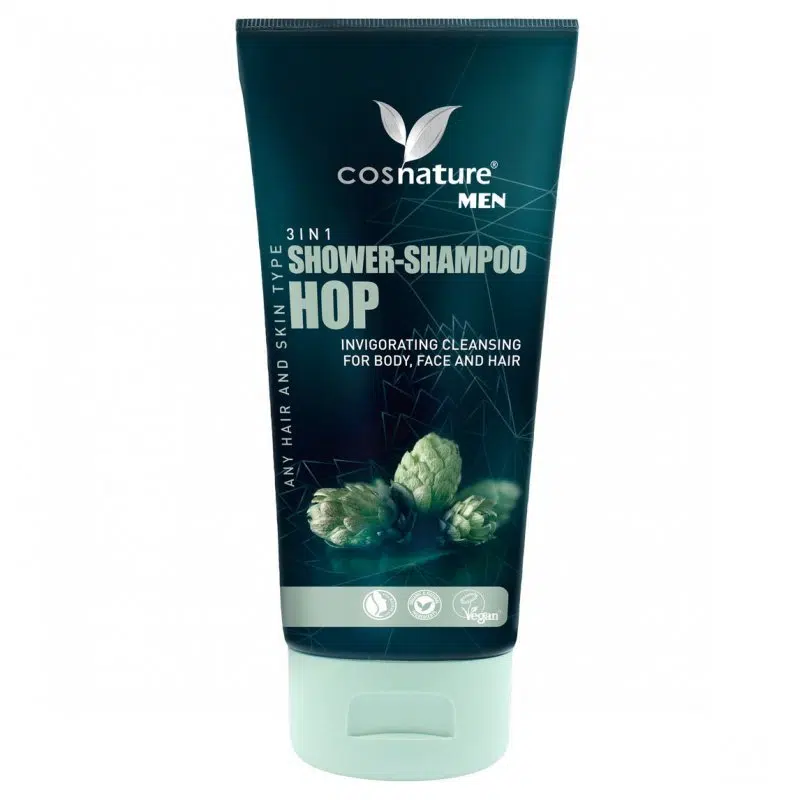 Cosnature MEN 3 az 1-ben élénkítő tusfürdő és sampon 200ml Cosnature MEN 3 az 1-ben élénkítő tusfürdő és sampon 200ml