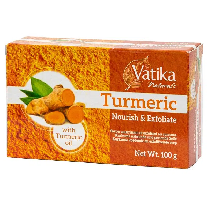 Dabur Vatika Turmeric (kurkuma) szappan 100g Dabur Vatika Turmeric (kurkuma) szappan 100g