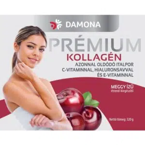 Damona Prémium Kollagén italpor 320g meggy