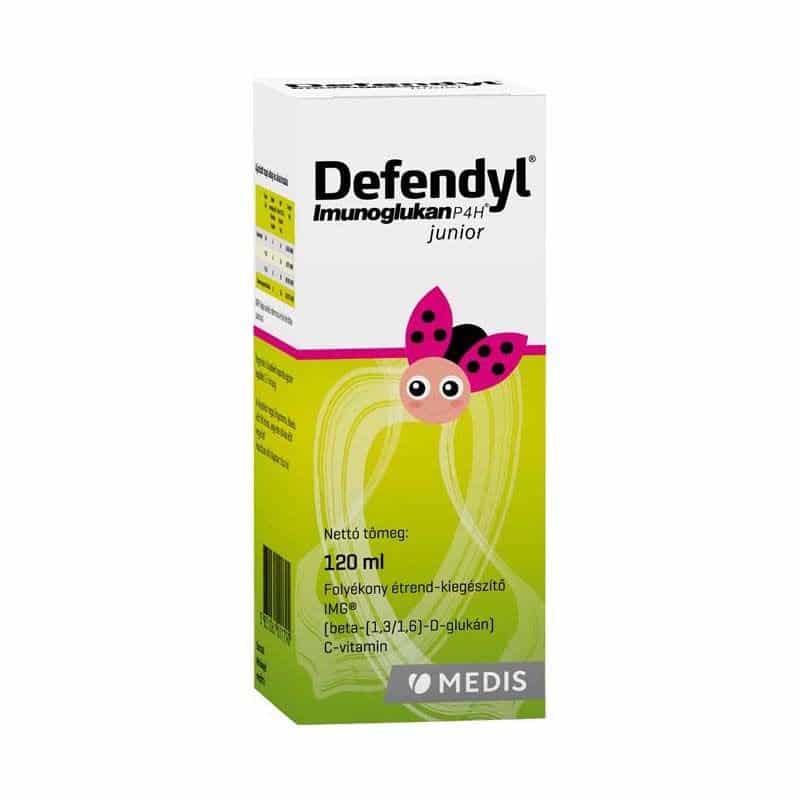 Defendyl Imunoglukan P4H junior szirup 120 ml Defendyl Imunoglukan P4H junior szirup 120 ml