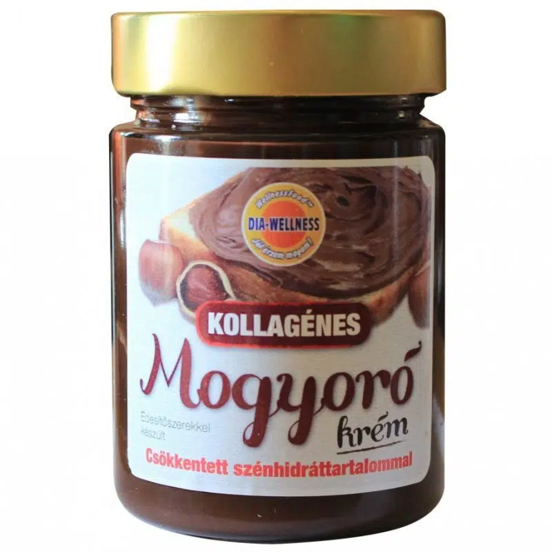 Dia-wellness mogyorókrém 380g kollagénes Dia-wellness mogyorókrém 380g kollagénes