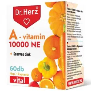 Dr. Herz A-vitamin 10000 NE + Szerves Cink 60 db kapszula