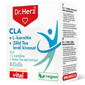 Dr. Herz CLA + L-karnitin + Zöld tea kivonat 60 db kapszula