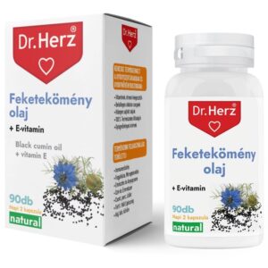Dr. Herz Feketekömény olaj + E-vitamin kapszula 90db