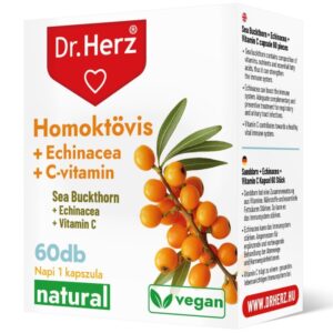 Dr. Herz Homoktövis+Echinacea+C-vitamin 60db kapszula