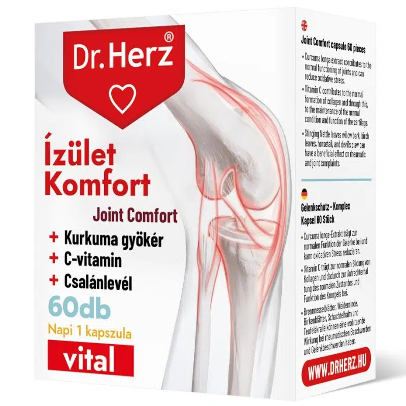 Dr. Herz ízület komfort 60 db kapszula Dr. Herz ízület komfort 60 db kapszula
