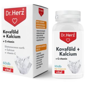 Dr. Herz Kovaföld + Kalcium + C-vitamin 60db TÉGELYES (napi 3 kapsz.)