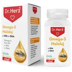 Dr. Herz Omega-3 Halolaj 1000mg 60db lágyzselatin kapszula
