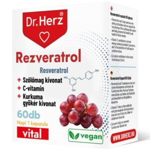 Dr. Herz Rezveratrol 60db kapszula DOBOZOS