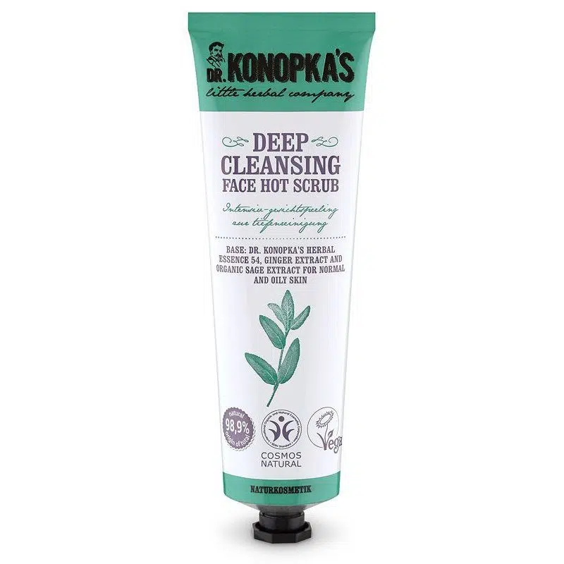 Dr. Konopka's mélytisztító arcradír gyömbér és zsálya kivonattal 75ml Dr. Konopka's mélytisztító arcradír gyömbér és zsálya kivonattal 75ml