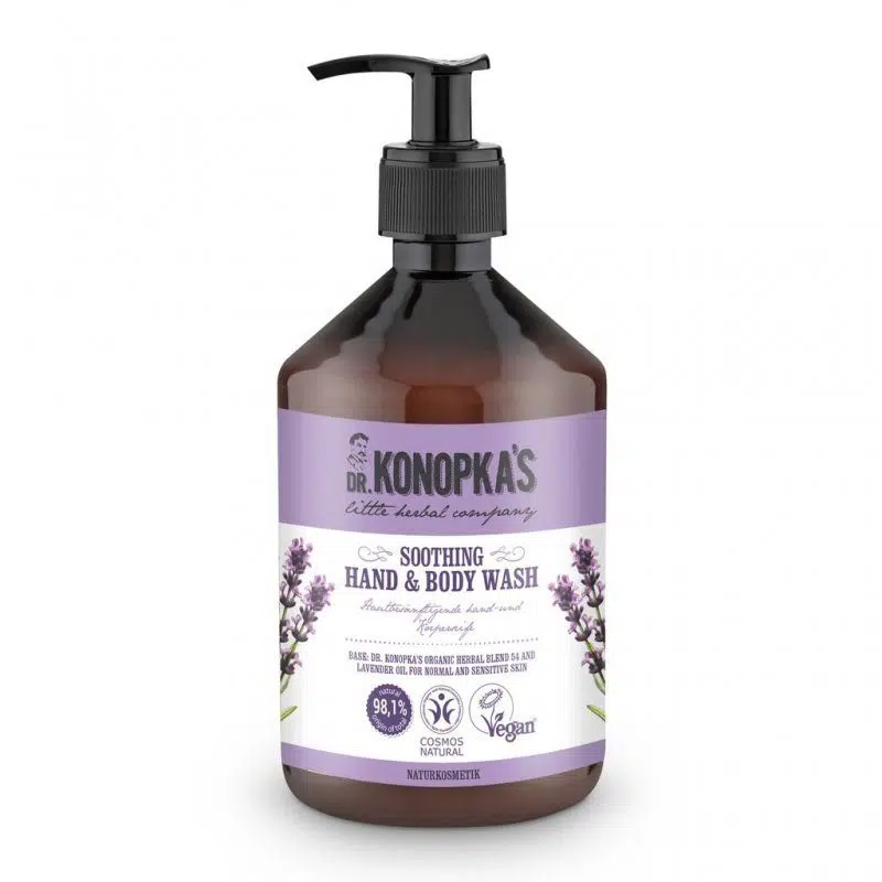 Dr. Konopka's nyugtató tusfürdő és kézmosó 500ml Dr. Konopka's nyugtató tusfürdő és kézmosó 500ml