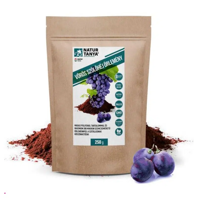 Natur Tanya Vörös Szőlőhéj őrlemény 250gr Natur Tanya Vörös Szőlőhéj őrlemény 250gr