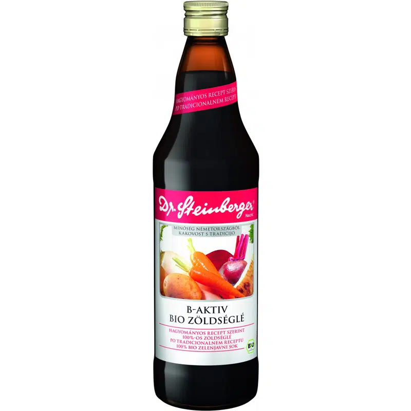 Dr. Steinberger BIO B-aktív zöldséglé 750ml Dr. Steinberger BIO B-aktív zöldséglé 750ml