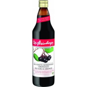 Dr. Steinberger BIO Fekete berkenyelé/Arónialé 750ml