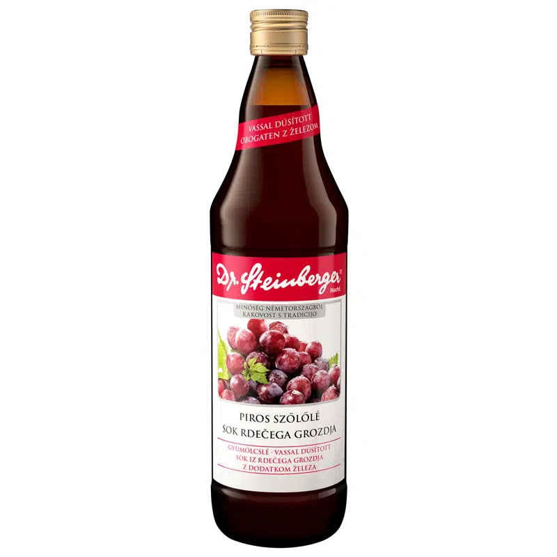 Dr. Steinberger piros szőlőlé 750ml Dr. Steinberger piros szőlőlé 750ml