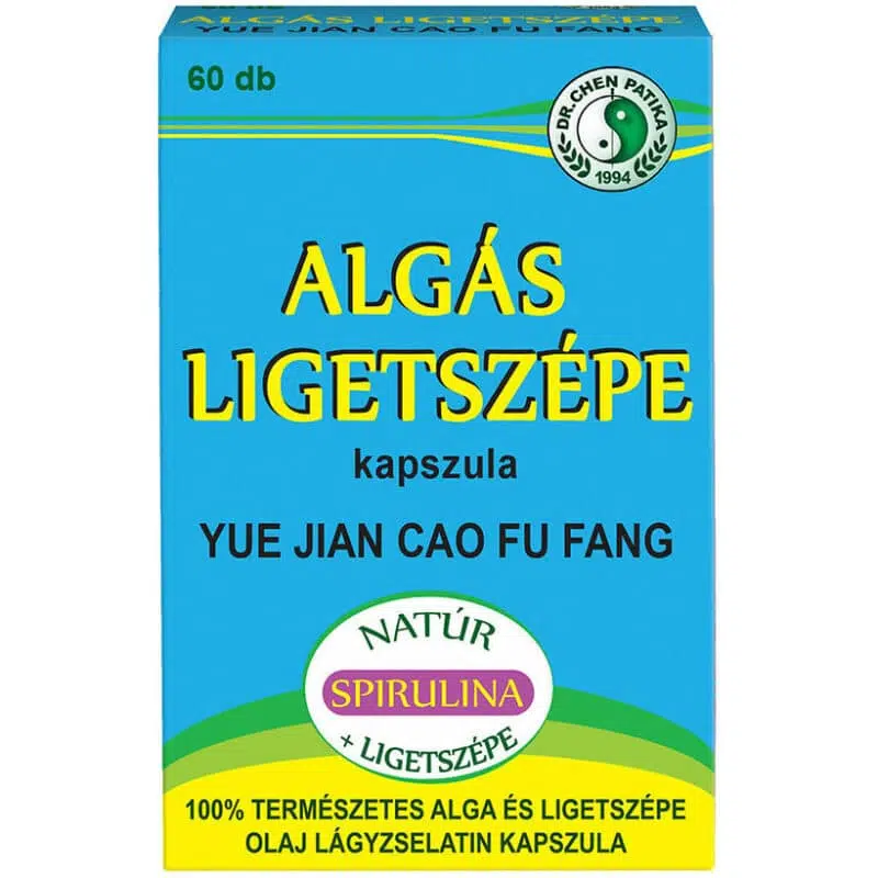 Dr.chen Algás ligetszépeolaj kapszula 60db Dr.chen Algás ligetszépeolaj kapszula 60db