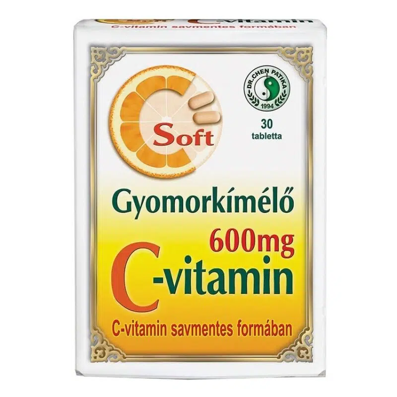Dr.chen soft gyomorkímélő c-vitamin 30 db Dr.chen soft gyomorkímélő c-vitamin 30 db