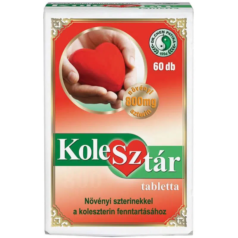 Dr.chen kolesztár 800 tabletta 60db Dr.chen kolesztár 800 tabletta 60db