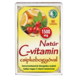Dr.chen Natúr C-vitamin 1500mg csipkebogyóval tabletta 60db