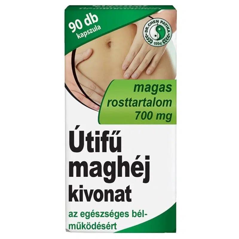 Dr.Chen útifű maghéj kivonat kapszula 90db Dr.Chen útifű maghéj kivonat kapszula 90db