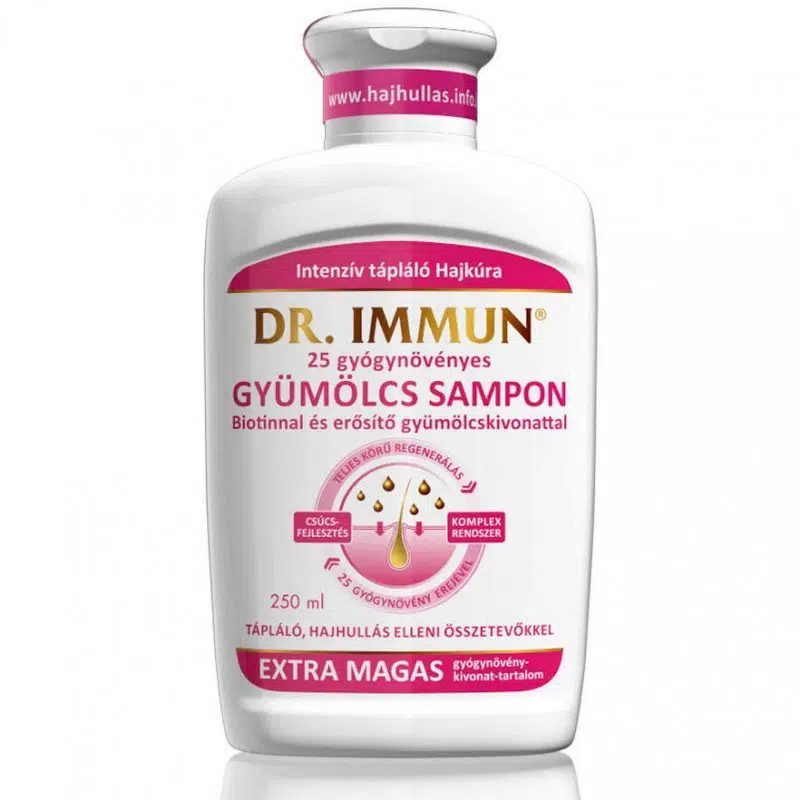 Dr.Immun gyümölcs hajsampon 250ml Dr.Immun gyümölcs hajsampon 250ml