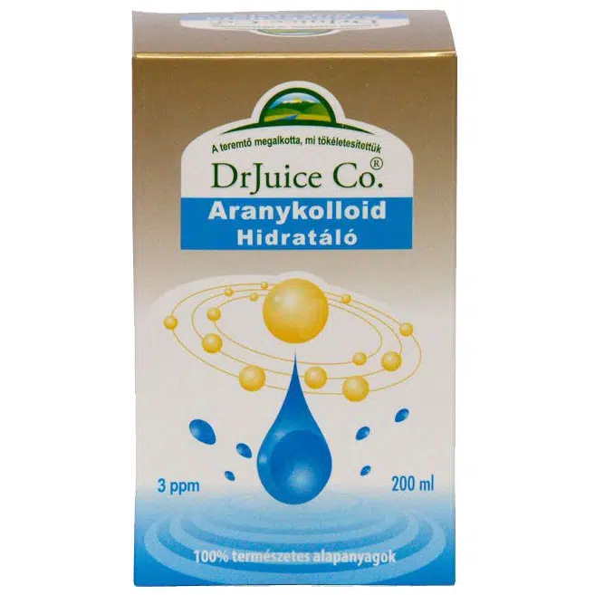Dr.juice aranykolloid hidratáló 200ml Dr.juice aranykolloid hidratáló 200ml
