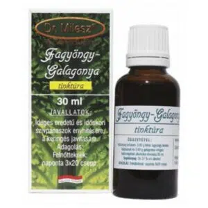Dr.Milesz Fagyöngy-galagonya tinktúra 30ml