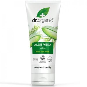 Dr.organic bio aloe vera gél TEAFA olajjal 200 ml