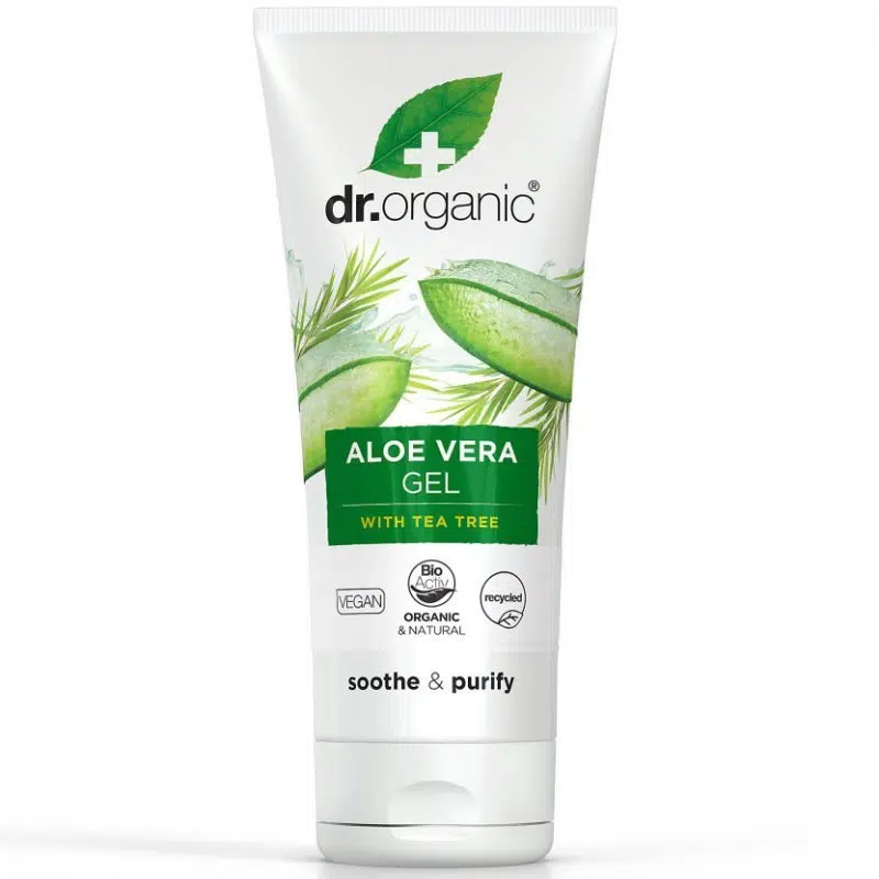 Dr.organic bio aloe vera gél TEAFA olajjal 200 ml Dr.organic bio aloe vera gél TEAFA olajjal 200 ml
