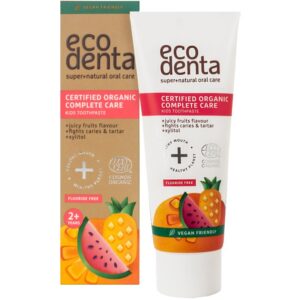 Ecodenta MINŐSÍTETT gyümölcsös bio gyermekfogkrém 75ml
