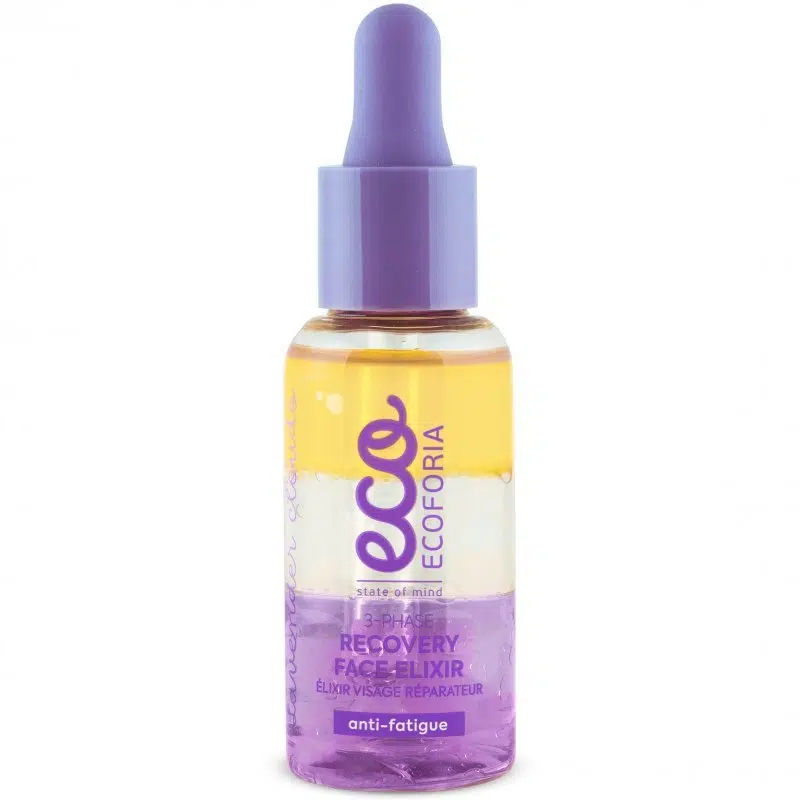 Ecoforia 3 fázisú helyreállító arcelixír levendulával 30ml (lila) Ecoforia 3 fázisú helyreállító arcelixír levendulával 30ml (lila)