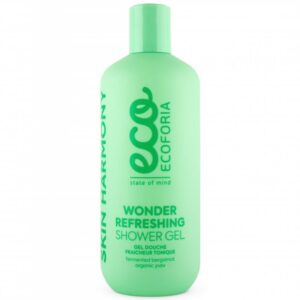 Ecoforia Frissítő tusfürdő gél 400ml (zöld)