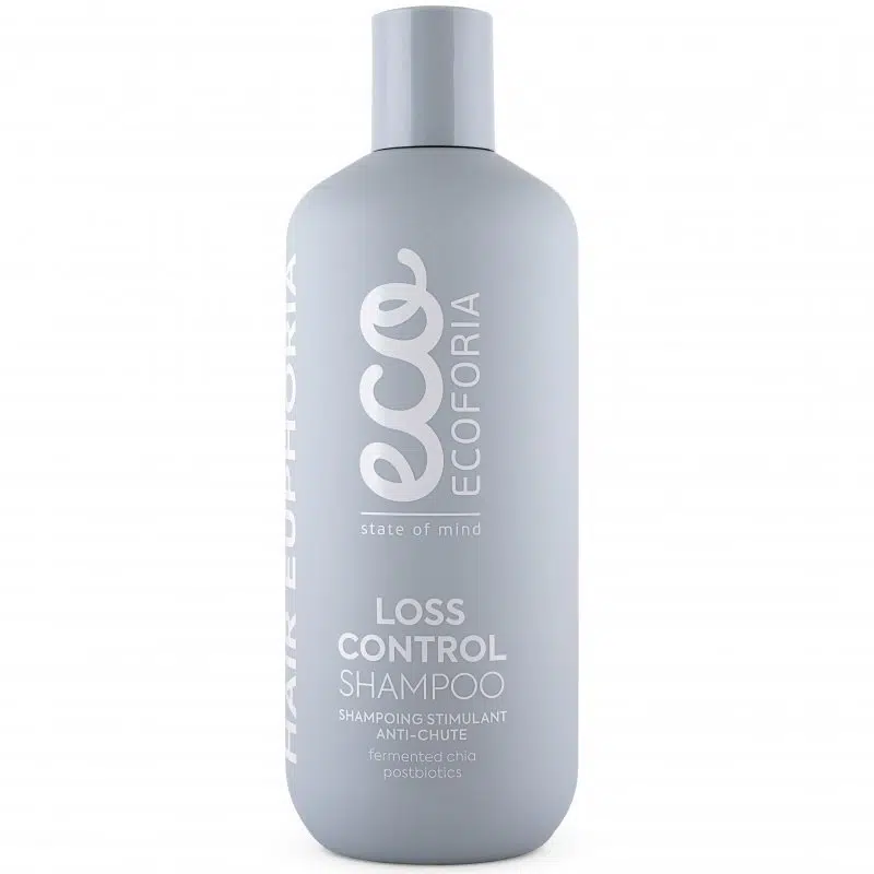 Ecoforia Hajhullás elleni sampon posztbiotikumokkal (szürke) 400ml Ecoforia Hajhullás elleni sampon posztbiotikumokkal (szürke) 400ml