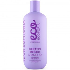 Ecoforia Keratinos helyreállító sampon (lila) 400ml