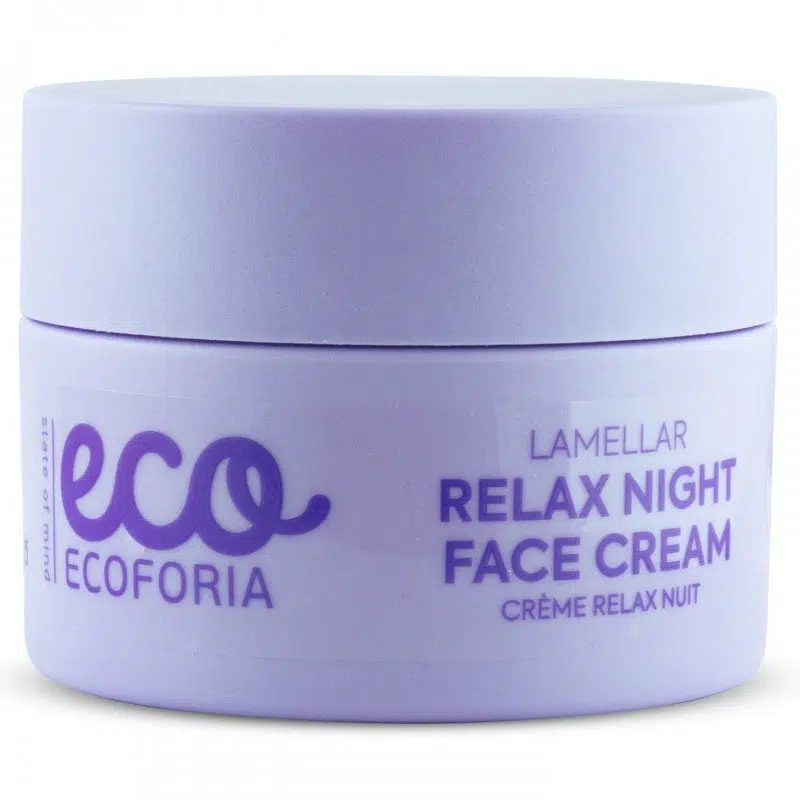 Ecoforia Lamelláris szerkezetű éjszakai nyugtató arcrkém levendulával 50ml (lila) Ecoforia Lamelláris szerkezetű éjszakai nyugtató arcrkém levendulával 50ml (lila)