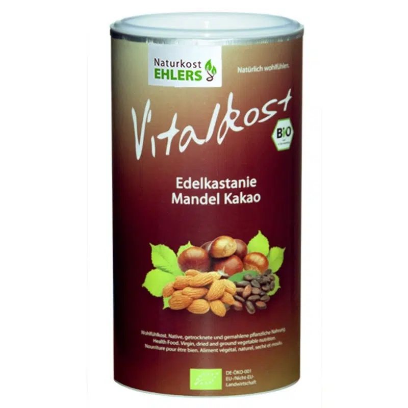 Mannavita Ehlers Vitalkost Kakaó Gesztenye Mandula 375g Mannavita Ehlers Vitalkost Kakaó Gesztenye Mandula 375g