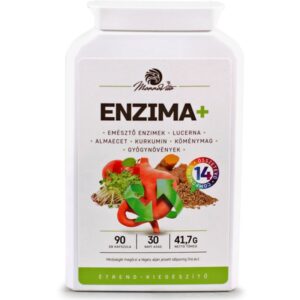 Mannavita ENZIMA+ emésztő enzim tartalmú étrend-kiegészítő 90db
