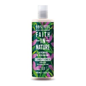 Faith in Nature hajkondicionáló levendula és geránium 400ml