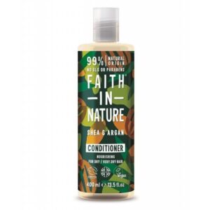 Faith in Nature hajkondicionáló shea vaj és argán olaj 400ml