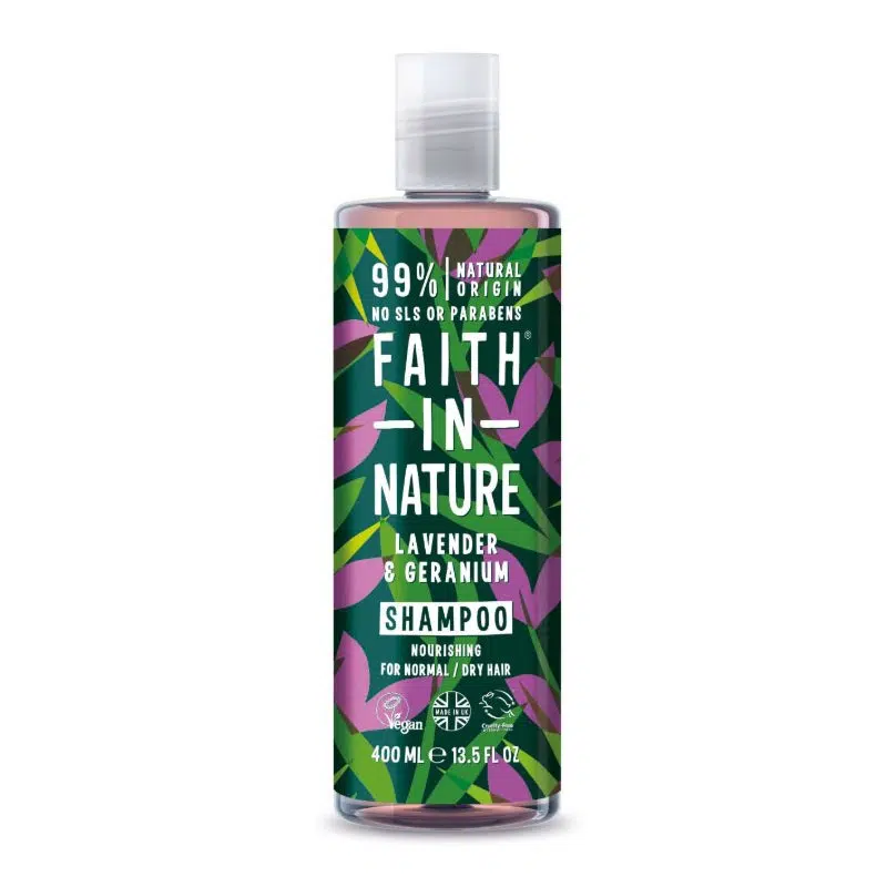 Faith in Nature sampon levendula és geránium 400ml Faith in Nature sampon levendula és geránium 400ml