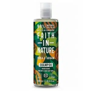 Faith in Nature sampon shea vaj és argán olaj 400ml