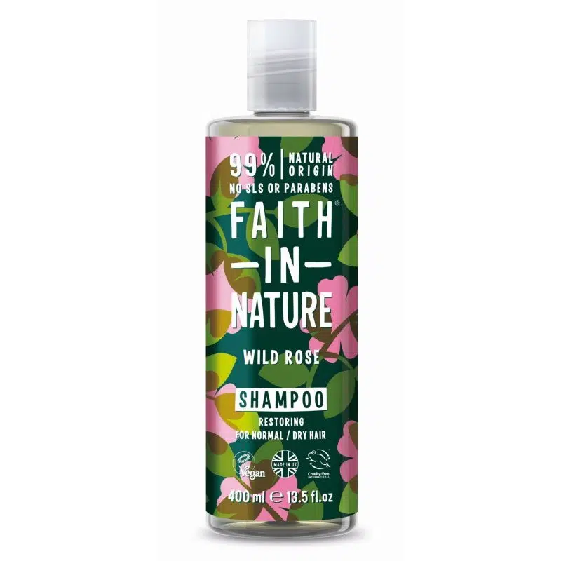 Faith in Nature sampon vadrózsa 400ml Faith in Nature sampon vadrózsa 400ml