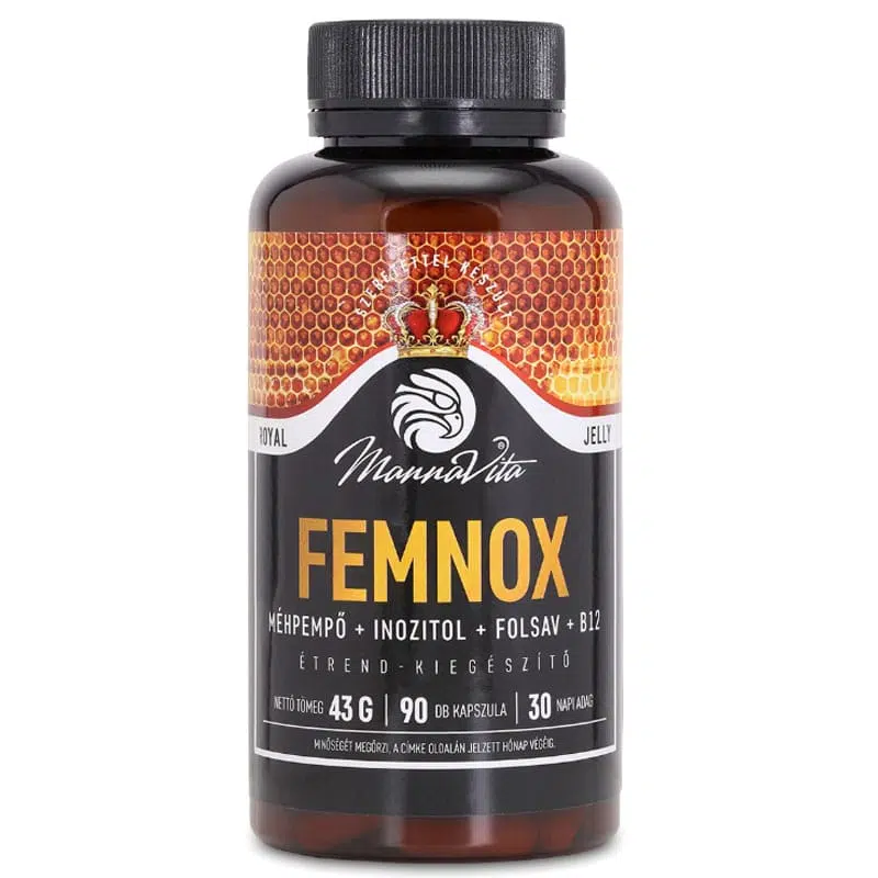 Mannavita Femnox Méhpempő komplex kapszula 90db Mannavita Femnox Méhpempő komplex kapszula 90db