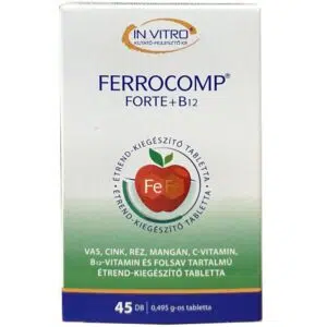 Ferrocomp forte B12 tabletta 45db (InVitro)