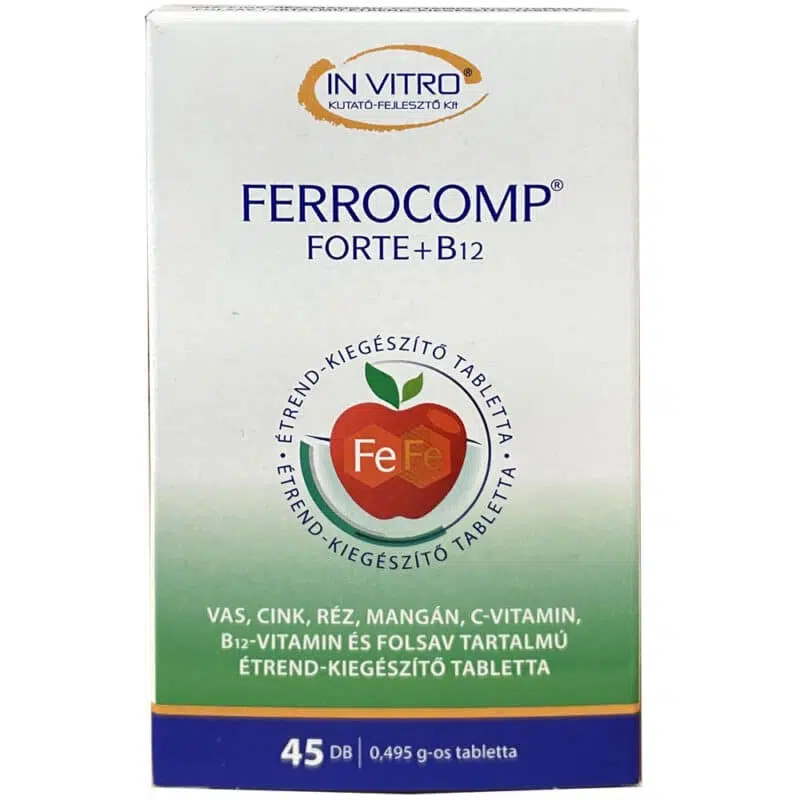 Ferrocomp forte B12 tabletta 45db (InVitro) Ferrocomp forte B12 tabletta 45db (InVitro)