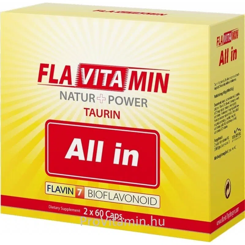 Vita Crystal Flavitamin All in 2x60db kapszula Vita Crystal Flavitamin All in 2x60db kapszula